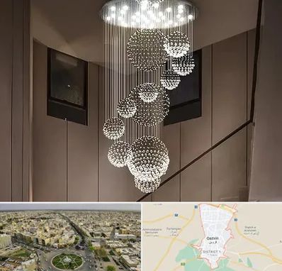 مرکز پخش لوستر در قزوین