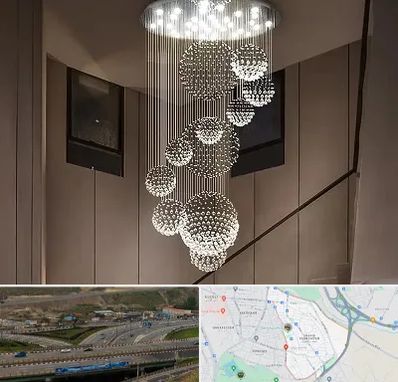 مرکز پخش لوستر در یاغچیان تبریز