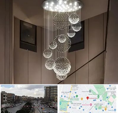 مرکز پخش لوستر در بلوار فردوسی مشهد 