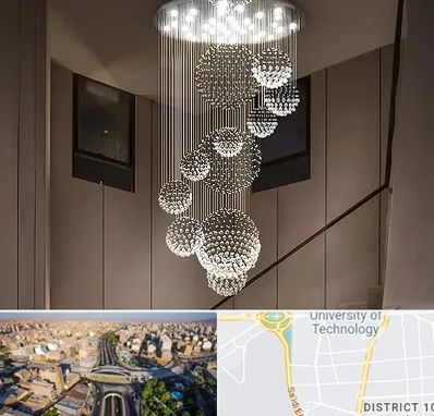 مرکز پخش لوستر در استاد معین 