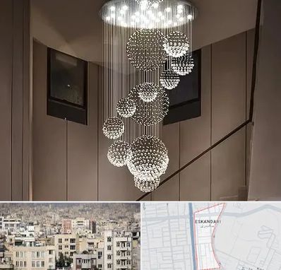 مرکز پخش لوستر در اسکندری