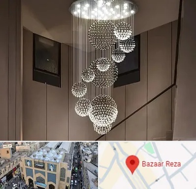 مرکز پخش لوستر در بازار رضا مشهد