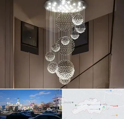 مرکز پخش لوستر در ماهدشت کرج 