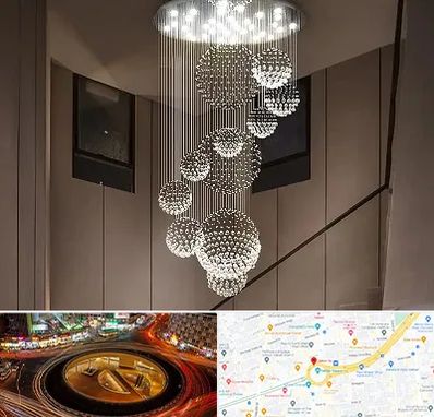 مرکز پخش لوستر در میدان ولیعصر 