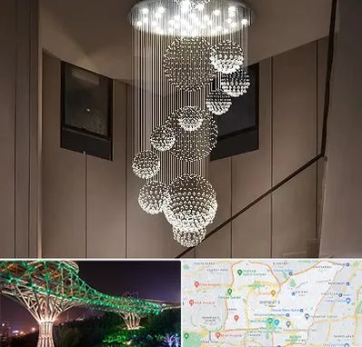 مرکز پخش لوستر در منطقه 3 تهران 