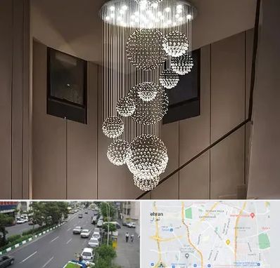 مرکز پخش لوستر در ستارخان 