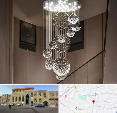 مرکز پخش لوستر در زنبیل آباد قم