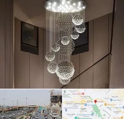 مرکز پخش لوستر در بلوار توس مشهد 