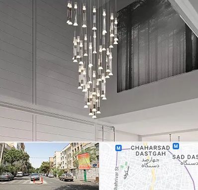 مرکز خرید و فروش لوستر در چهارصد دستگاه 