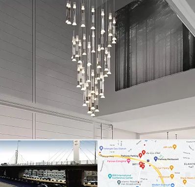 مرکز خرید و فروش لوستر در پارک وی 