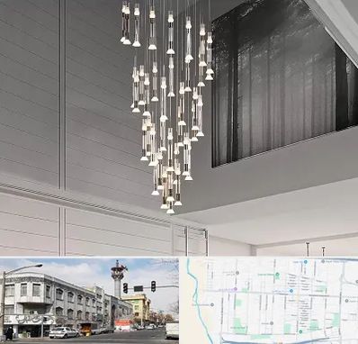 مرکز خرید و فروش لوستر در 17شهریور