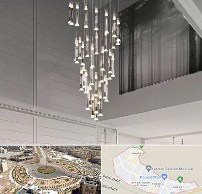 مرکز خرید و فروش لوستر در پرند