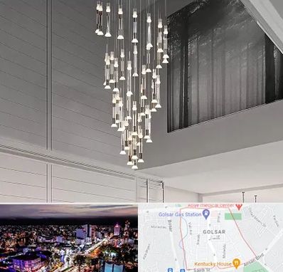 مرکز خرید و فروش لوستر در گلسار رشت 