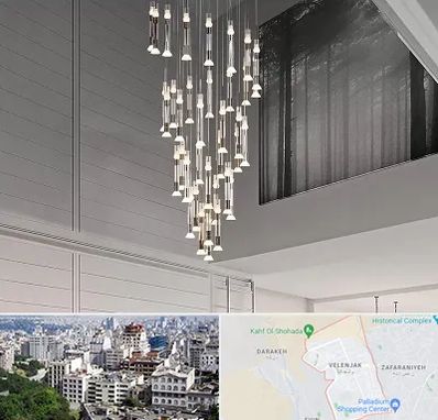 مرکز خرید و فروش لوستر در ولنجک 