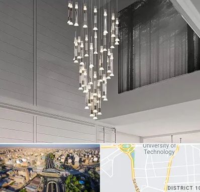 مرکز خرید و فروش لوستر در استاد معین 