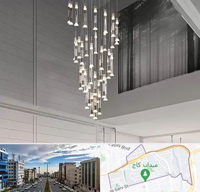 مرکز خرید و فروش لوستر در سعادت آباد 