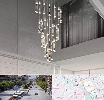 مرکز خرید و فروش لوستر در خیابان زند شیراز