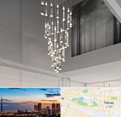 مرکز خرید و فروش لوستر در غرب تهران 