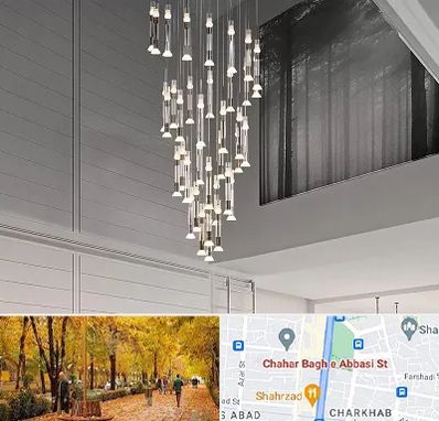 مرکز خرید و فروش لوستر در چهارباغ اصفهان