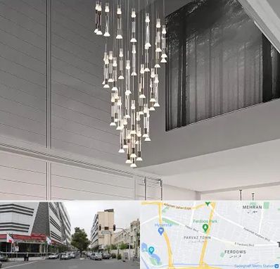 مرکز خرید و فروش لوستر در بلوار فردوس 