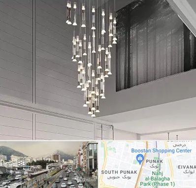 مرکز خرید و فروش لوستر در پونک 