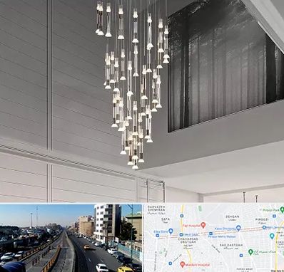 مرکز خرید و فروش لوستر در پیروزی 