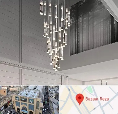 مرکز خرید و فروش لوستر در بازار رضا مشهد