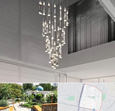 مرکز خرید و فروش لوستر در باغمیشه تبریز