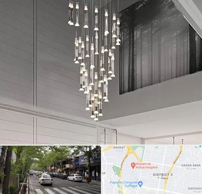 مرکز خرید و فروش لوستر در ظفر 