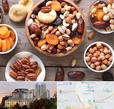 آجیل فروشی در فرشته