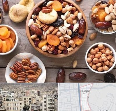 آجیل فروشی در اسکندری