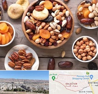 آجیل فروشی در شهرک گلستان شیراز