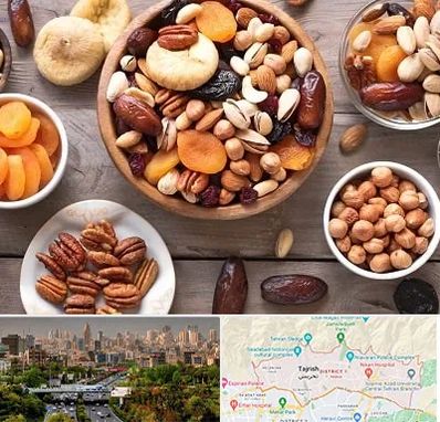 آجیل فروشی در منطقه 1 تهران