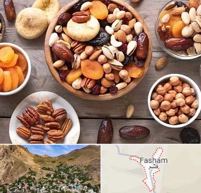 آجیل فروشی در فشم