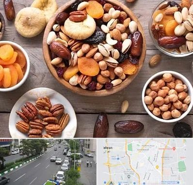 آجیل فروشی در ستارخان