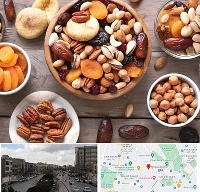 آجیل فروشی در بلوار فردوسی مشهد