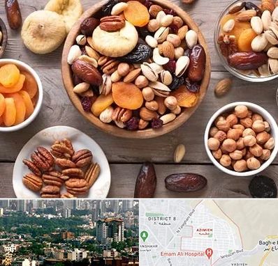 آجیل فروشی در عظیمیه کرج