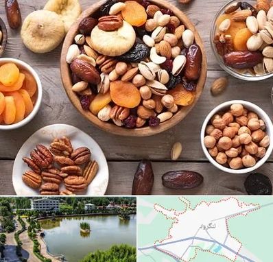 آجیل فروشی در لنگرود