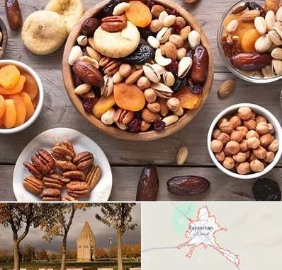 آجیل فروشی در تویسرکان