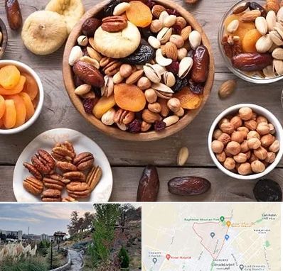 آجیل فروشی در باغستان کرج