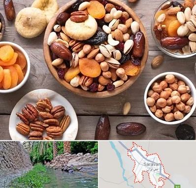 آجیل فروشی در سراوان