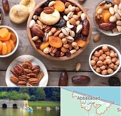 آجیل فروشی در عباس آباد