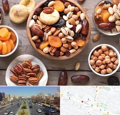 آجیل فروشی در بلوار معلم مشهد