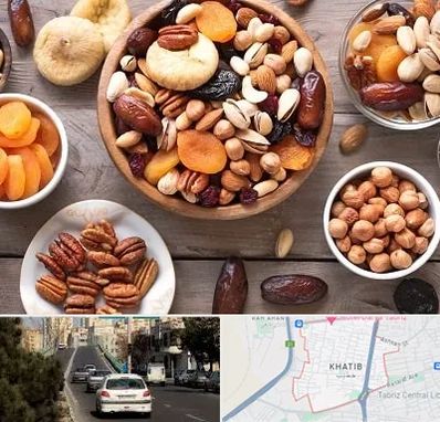 آجیل فروشی در خطیب تبریز