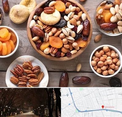 آجیل فروشی در ابوریحان تبریز