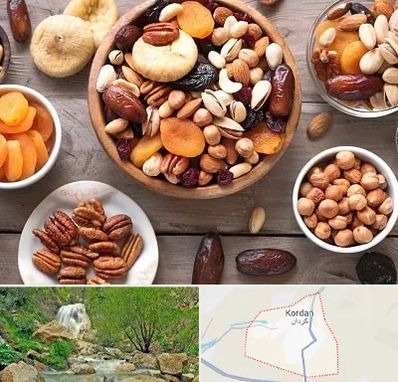 آجیل فروشی در کردان