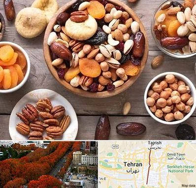 آجیل فروشی در ولیعصر