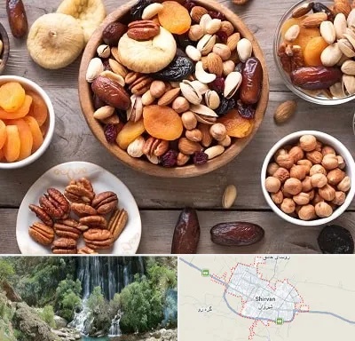 آجیل فروشی در شیروان