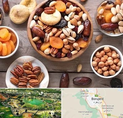 آجیل فروشی در بروجرد