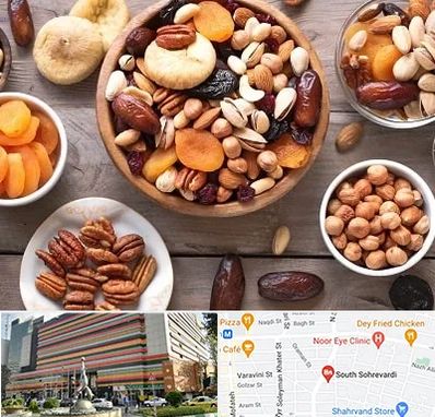 آجیل فروشی در سهروردی